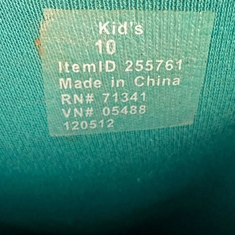 LL Bean Wellie Rainboots size 10 Blue